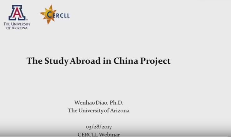 2016 Awardee: Wenhao Diao, Department of East Asian Studies