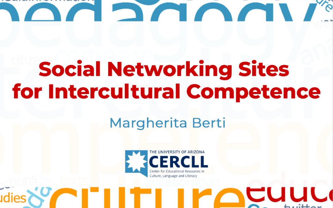 Social Networking Sites for Intercultural Competence