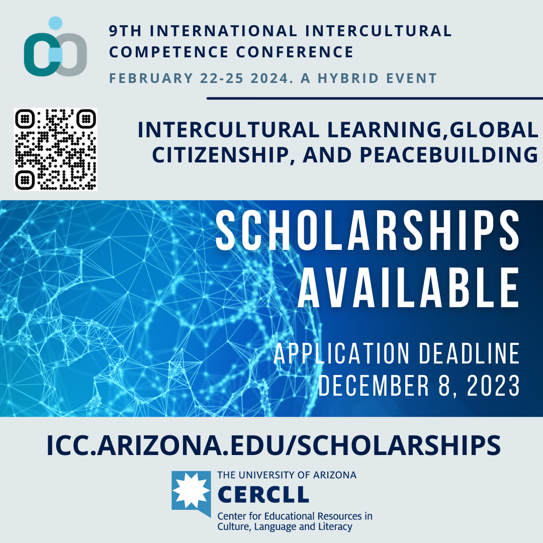 K12 and Graduate Student Scholarships for the 2024 Intercultural Competence Conference