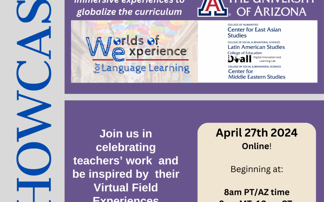 Worlds of Experiences for Language Learning (WELL) Showcase